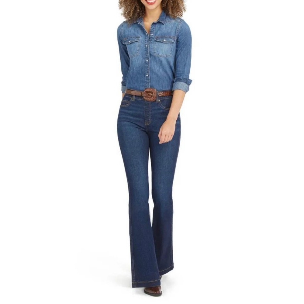 SPANX Flare leg Jean Sz S